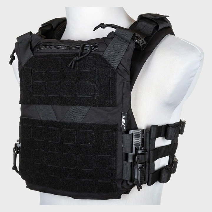 Vesta tactică militară, Specna Arms, Qr IV, neagră, mărime universală, 500D