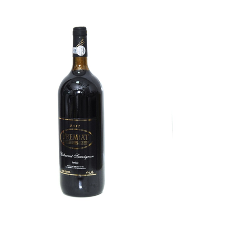 Полусухо червено вино Премиат, Каберне Совиньон 1.5l