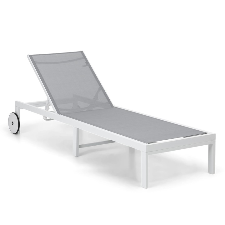 Blumfeldt, Lucca Lounger, Sezlong De Gradina, Aluminiu, 4 Nivele