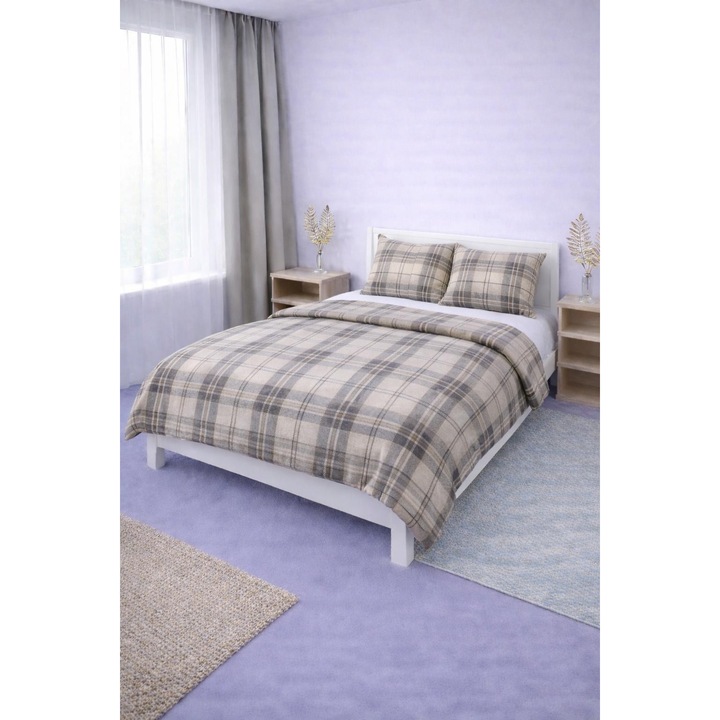 Prémium Ágynemű - 100% Finet Pamut, Kézzel Készült Romániában "Cute&Sisters"