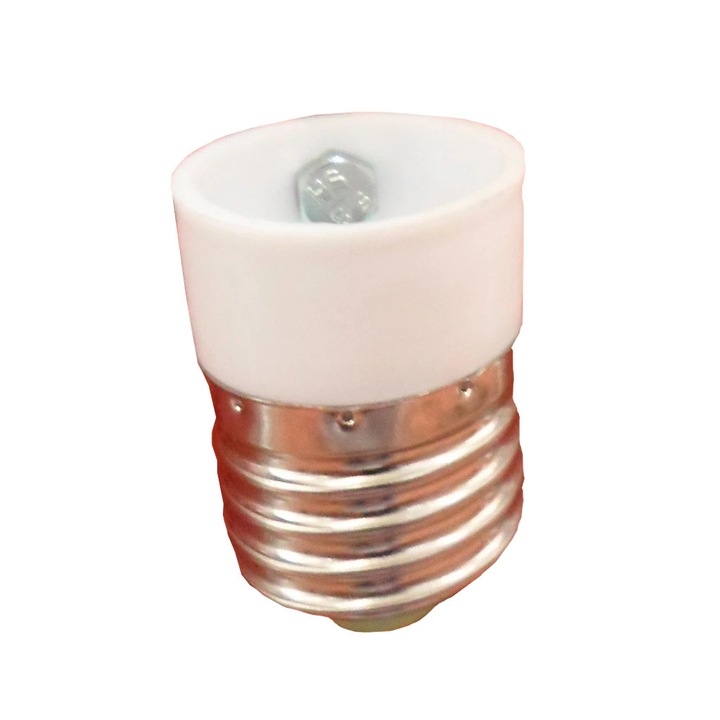 Adaptor dulie E27 la E14, cupru, termoplastic, pentru bucătărie