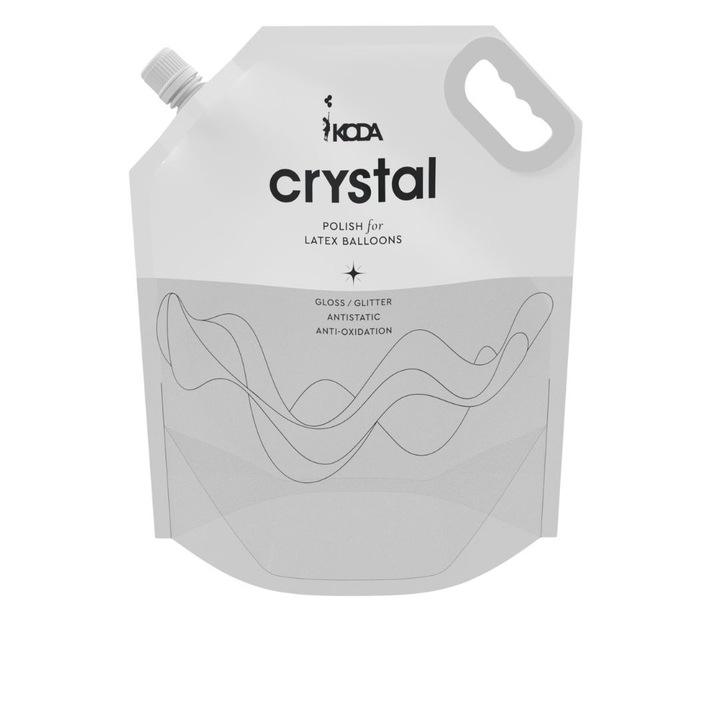 Shine profesional pentru baloane latex Koda, rezervă 2.4l, transparent, formulă inodoră