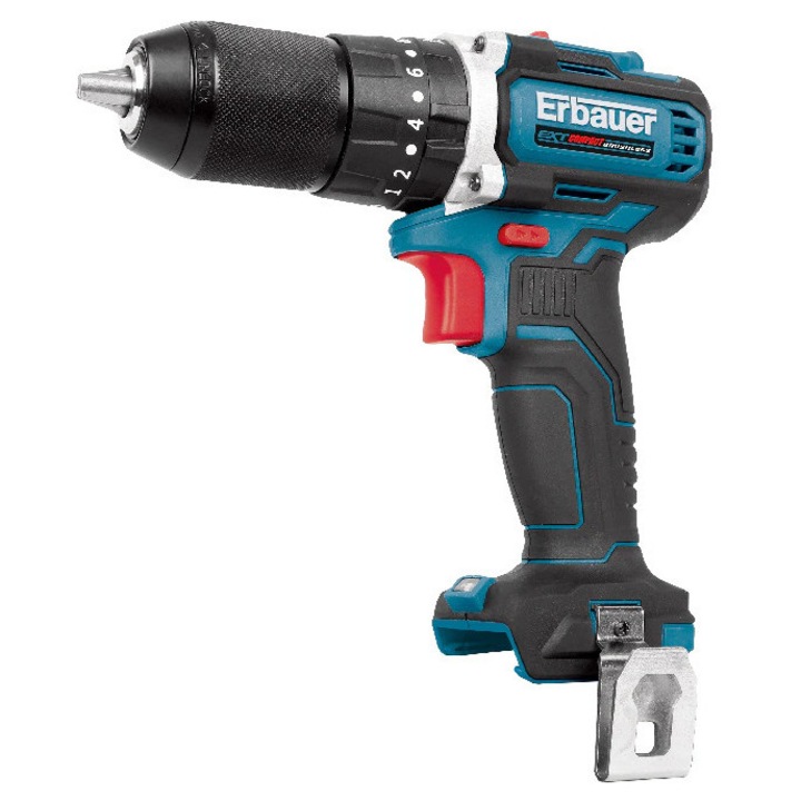 Бормашина и винтоверт Erbauer ECD12-Li-2, 12V, 40Nm, без батерия