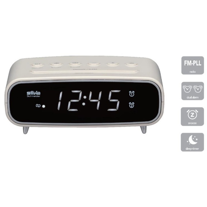 Silva Schneider UR 1024 – цифров радиочасовник с LED дисплей