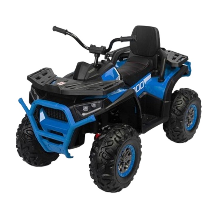 Masina de teren, ATV, electrica cu telecomanda, Toyz TERRA 396897, Albastru