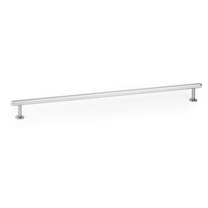 Maner de mobilier longitudinal Rille Mini 320 Nichel Lustruit Viefe