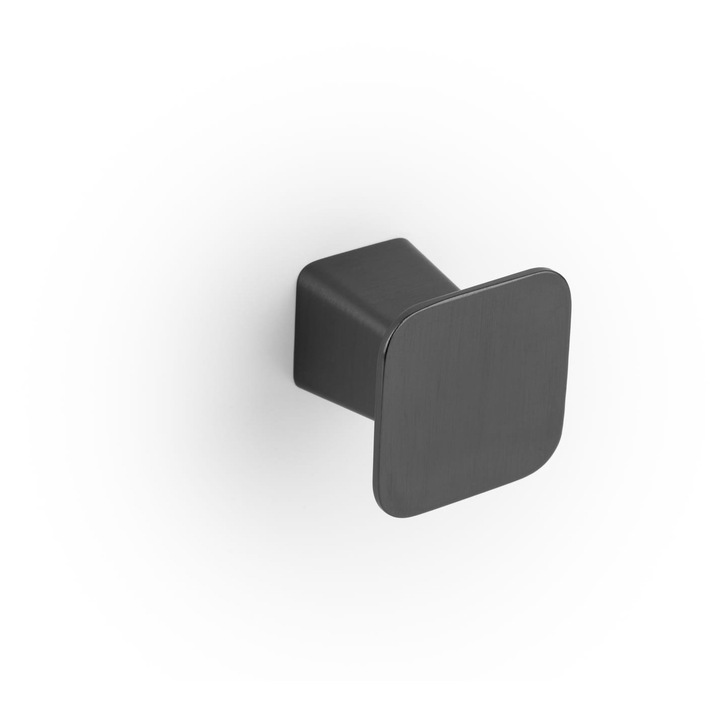 Manere mobilier set Prism, Viefe, 7 finisaje, negru titan, 1x gala, 1x surub M4 x 25