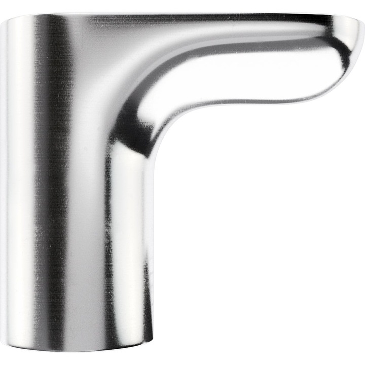 Galka meblowa Habo, mosiezna, cromata, set 2 bucati, finisaj periat, 2x2cm