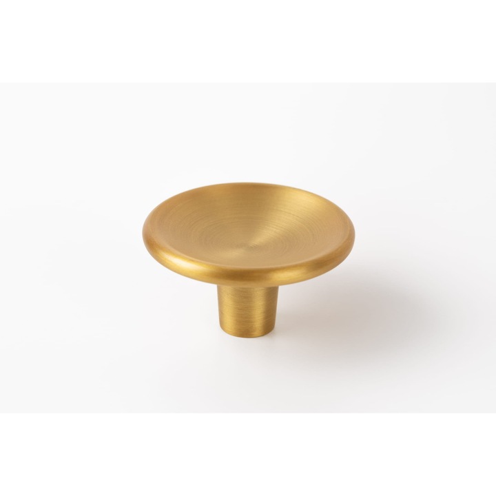 Maner mobila Disc, Viefe, 50mm, lemn, negru mat, set complet