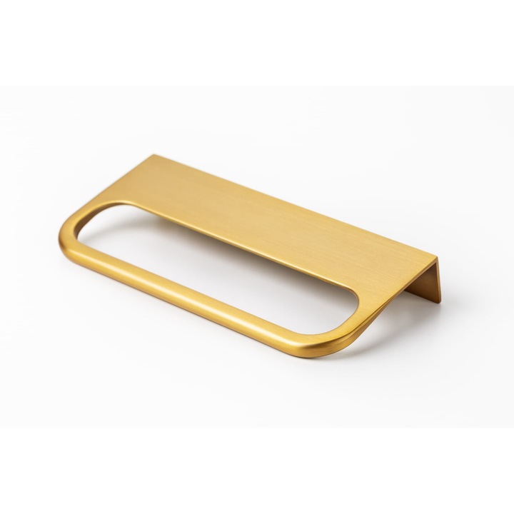 Maner mobila Rim, Viefe, aur, 19x23mm, set cu suruburi