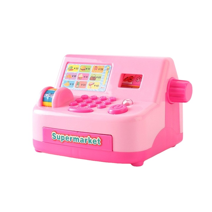 Casa de marcat, pentru fetite 3-7 ani, roz