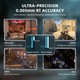 Механична клавиатура ATTACK SHARK R68HE с кабел, бърз спусък 8K, RGB, прецизност 0,005 мм, латентност 0,08 ms, сканиране 256K, магнитен превключвател с ефект на Хол, въглеродни влакна + CNC алуминиева сплав за PC FPS (Ice)