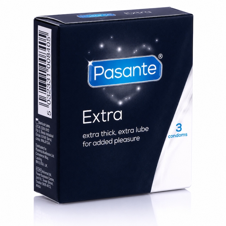 Prezervative Pasante Extra Thick (3 buc) – Mai mult control, mai multa siguranta