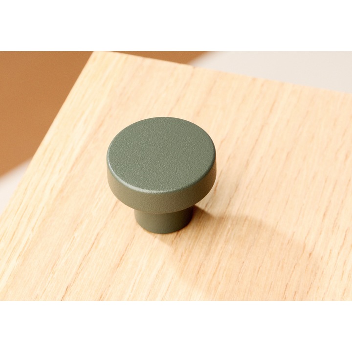 Set galci meblowe Circular, Toniton, verde, 33mm