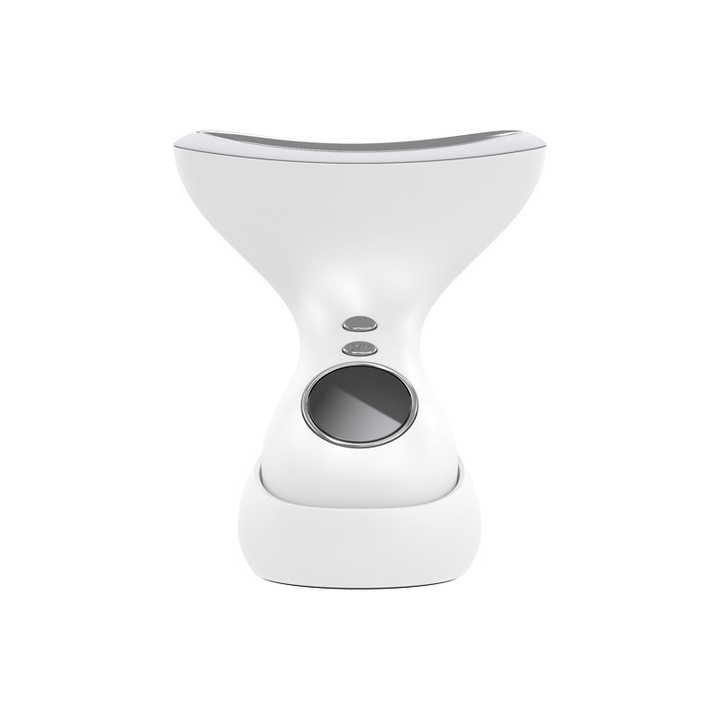 Dispozitiv de ingrijire a gatului, aparat de masaj, alb