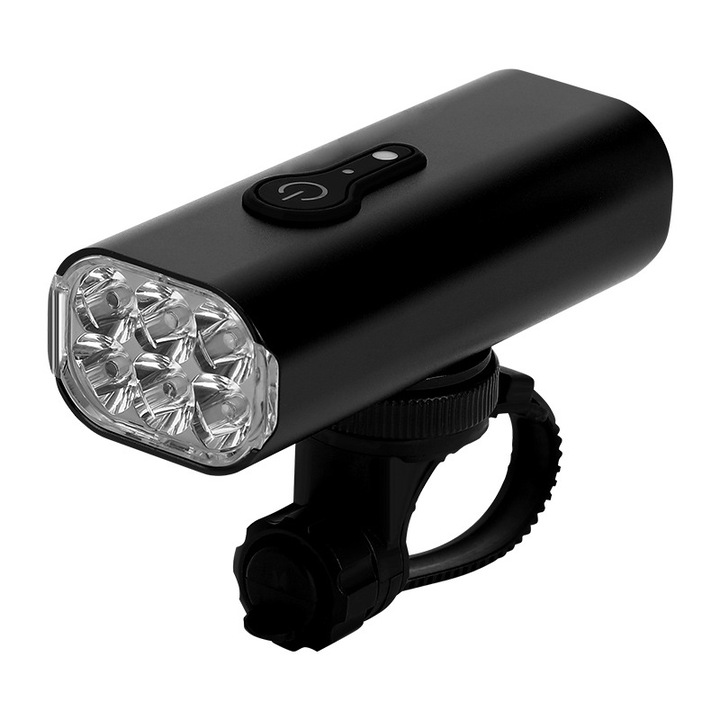 Kerékpár lámpa, 2000 lumen, éjszakai használatra