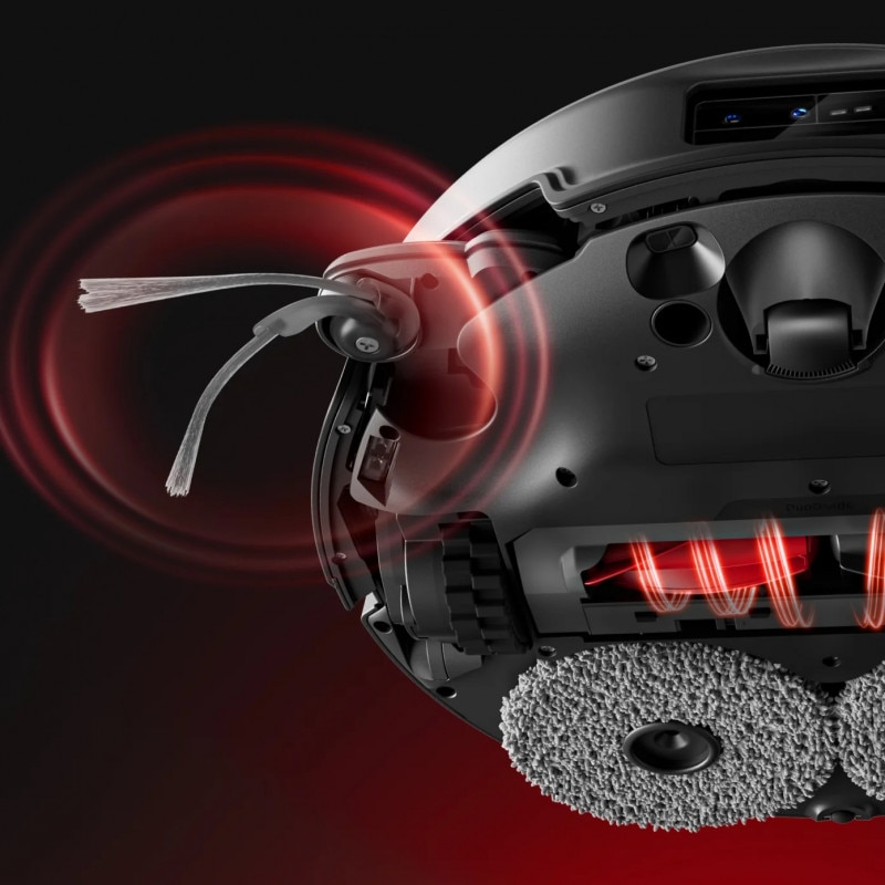 Aspirator robot Roborock Saros 20X, 65 W, 36.000 Pa, 259 ml/2, 5 l, AdaptiLift 3.0, Curatare uscata/umeda, StarSight 2.0, Autonomie 200 minute, Negru