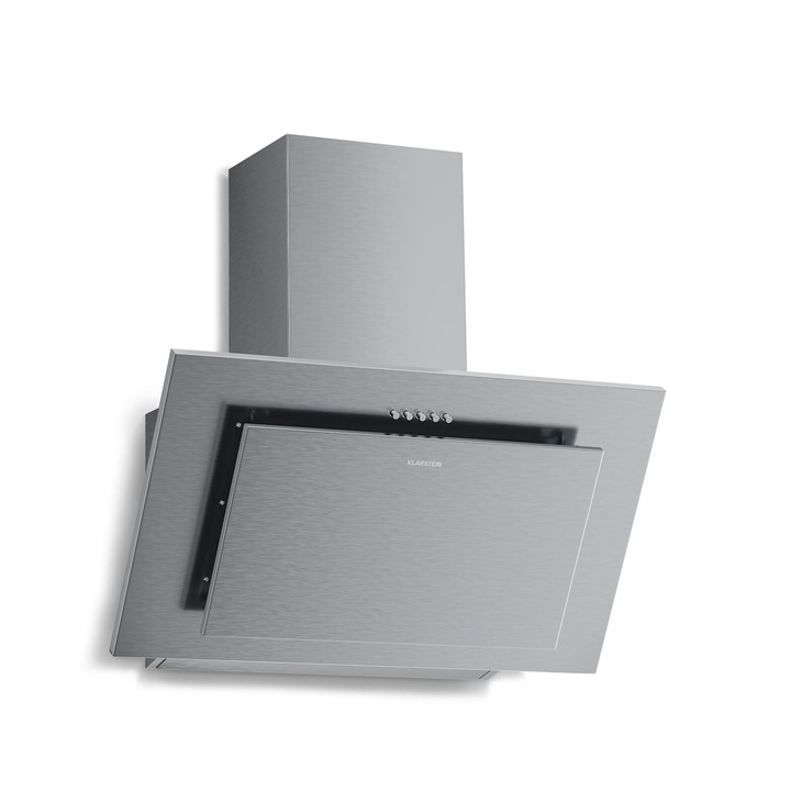 Klarstein, Hota Inclinata Athena, Mod De Evacuare A Aerului Si Recirculare, 404 M³/H, 56 W, 60 Cm