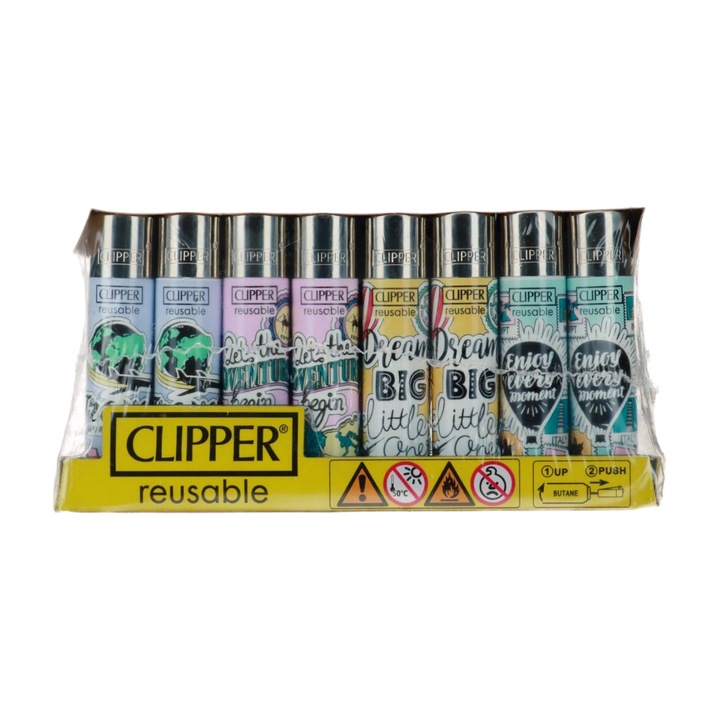 Set 48 brichete Clipper - Travel Addiction 2, multicolor