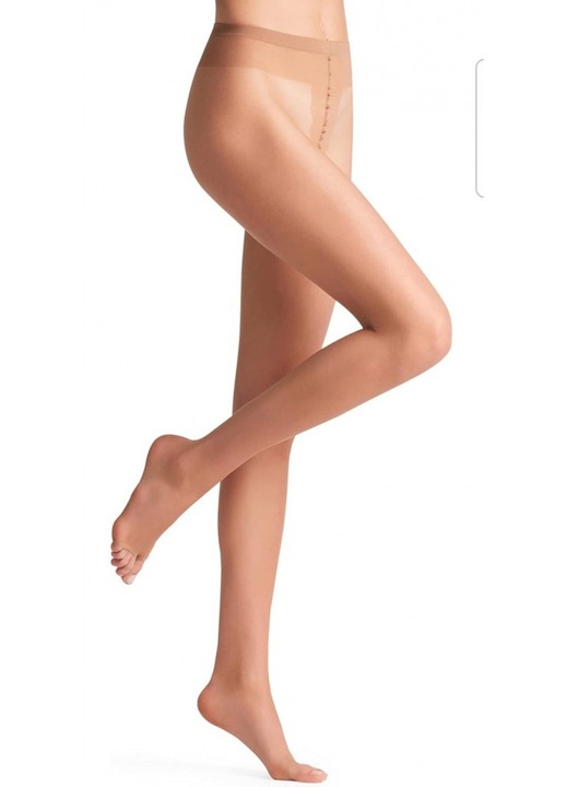 Dresuri elegante fara varf, FALKE Shelina 12 DEN, ultra-transparente, efect discret stralucitor, confort absolut fara presiune, degete libere, marime M-L, EU 42-44, coapse 91-107 cm, greutate 58-60 kg