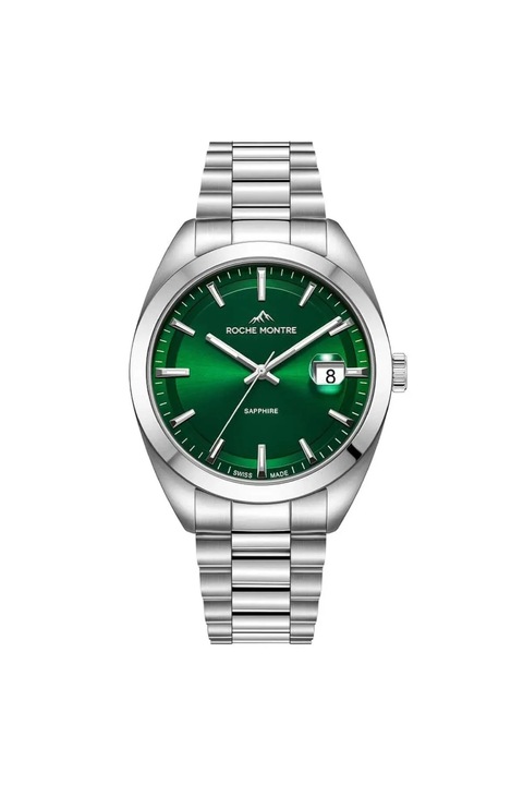 Ceas barbatesc Roche Montre carcasa Otel cu diametrul de 40 mm rezistenta la apa de 5 ATM, RMG6003-04