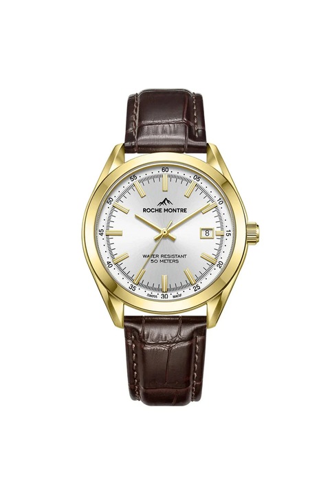 Ceas barbatesc Roche Montre carcasa Otel cu diametrul de 40 mm rezistenta la apa de 5 ATM, RMG6013-04