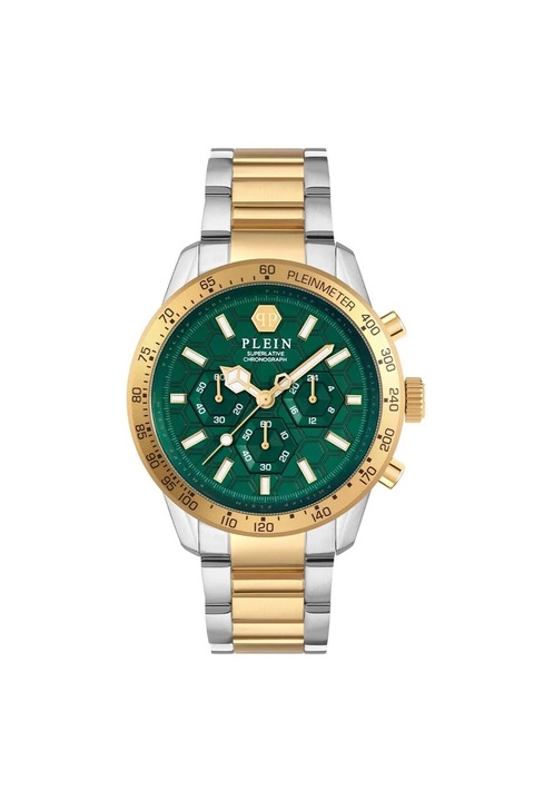 Ceas barbatesc Philipp Plein carcasa Otel cu diametrul de 44 mm rezistenta la apa de 5 ATM, PWPYA0524