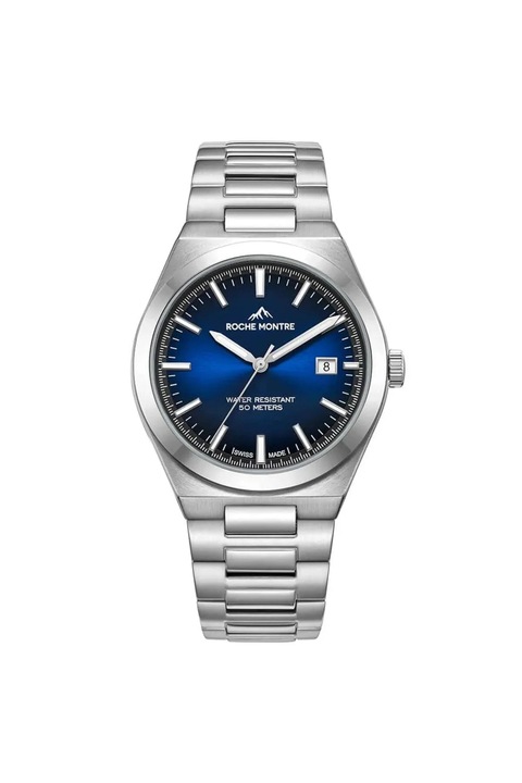 Ceas barbatesc Roche Montre carcasa Otel cu diametrul de 40 mm rezistenta la apa de 5 ATM, RMG6017-03