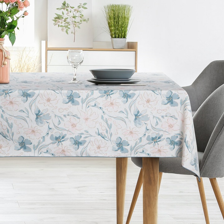 Obrus INES set 145x180cm, Eurofirany, multicolor, 65% poliester, 25% bumbac, 10% in