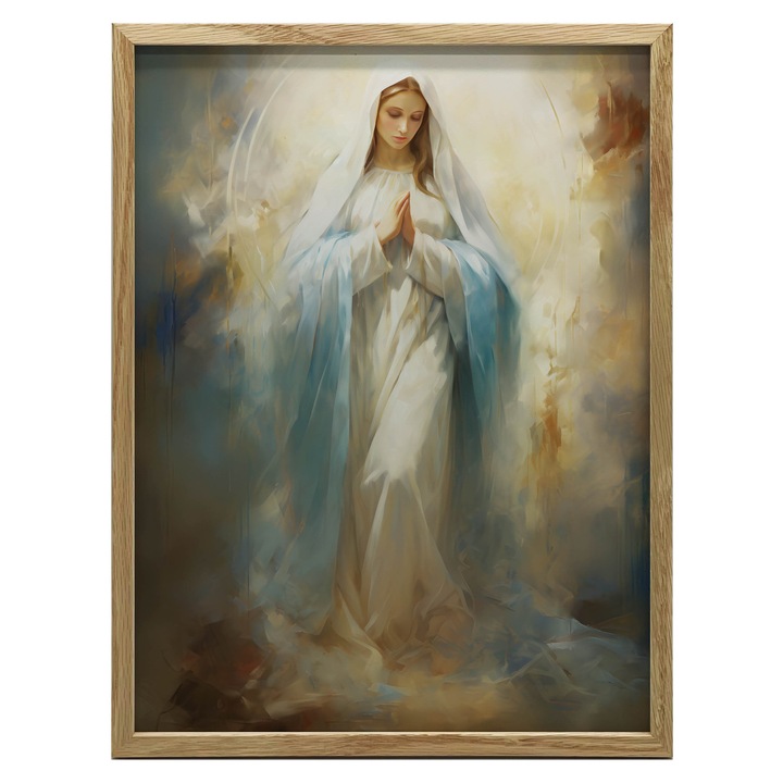 Плакат Божествена Красота, 40x50см, алуминиева златна рамка, 230 гр/кв.м