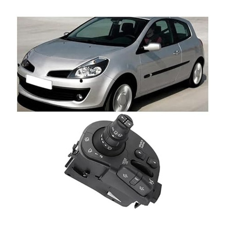 Ключ за чистачки Renault Clio 3, Modus, Kangoo 2, черен, десен лост на волана