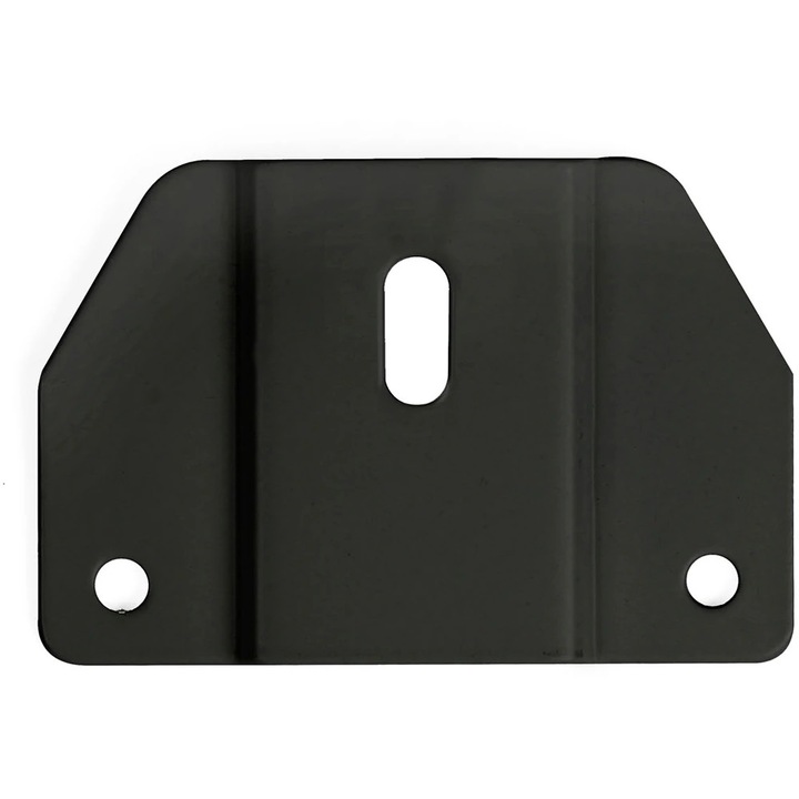 Опора за крак на маса в индустриален стил, 6.4 x 9.8 см, черна