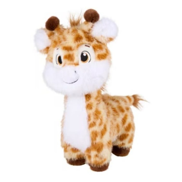 Jucărie de pluș, MASHASHOP, girafă moale, maro/alb, 50x30cm