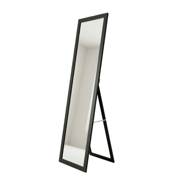 VIVID álló tükör, 170 x 50 cm - fekete