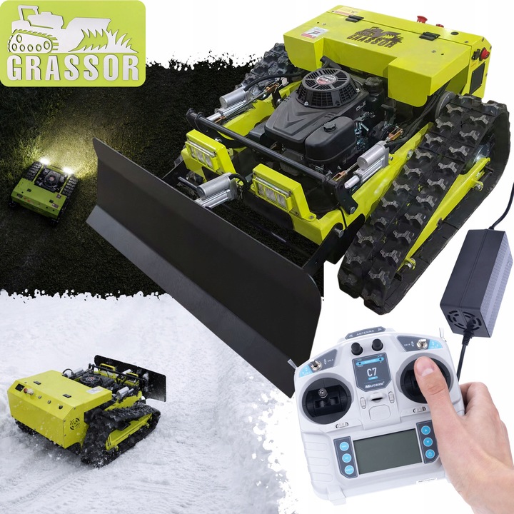 Masina De Tuns Iarba Robotizata Grassor MultiForce 550T-G10SP, Plug Reglabil 550mm, 2200W