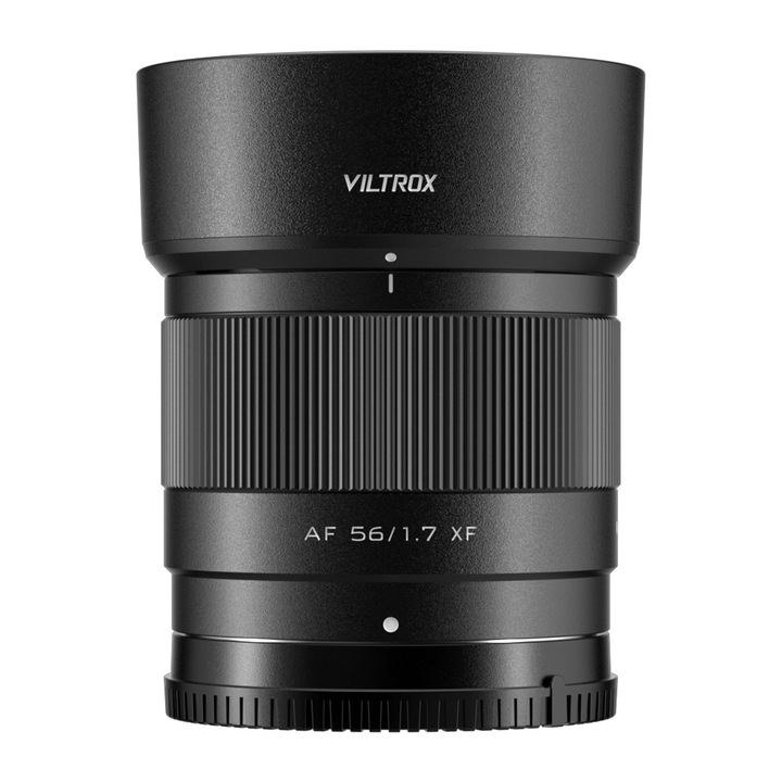 Obiectiv VILTROX 56mm F1.7 Fuji XF, 56mm f/1.7 Fuji X Mount, APS-C pentru Fujifilm X-Mount X-T5 X-T4 X-T30 II X-S10 X-T200 X-T30 X-H1 X-H2 X-T3 X-T100