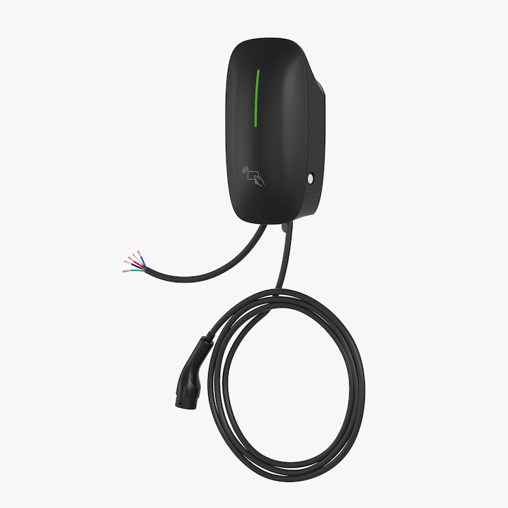 Statie de incarcare auto, 7kW, 220 V, IP55, dimensiuni reduse, Wi-Fi/Bluetooth usor de accesat din aplicatie