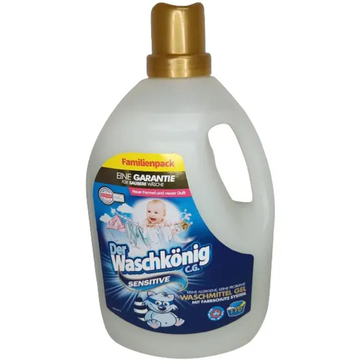 Set 2 x Detergent Rufe Sensitive, 3.305 l