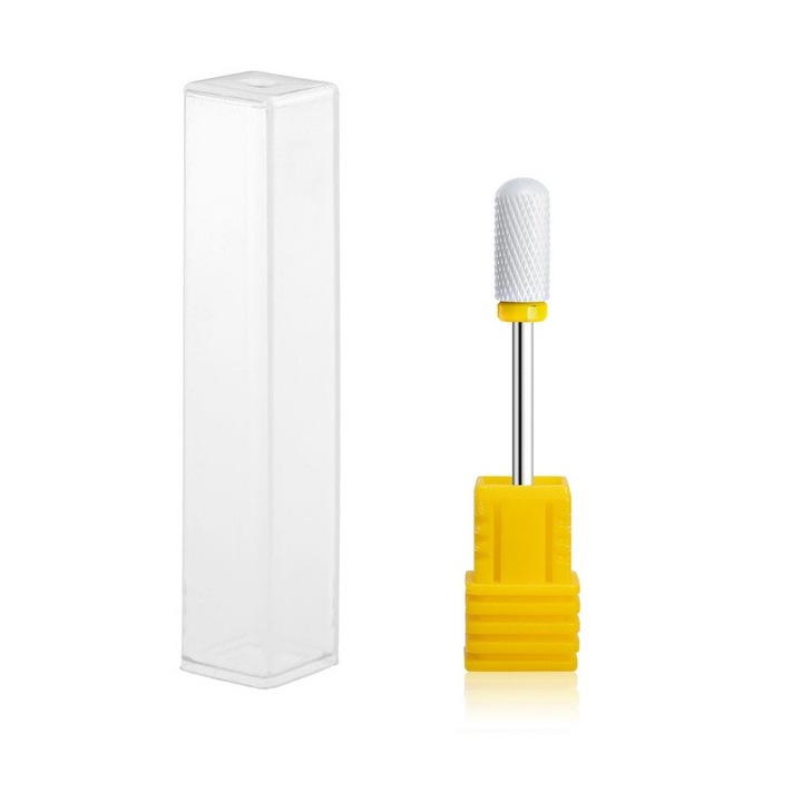 Capat freza Ceramica Barrel Ball XF, Galben, Sela