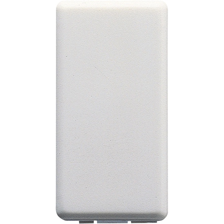 Заглушка Gewiss, 1 модул, бял