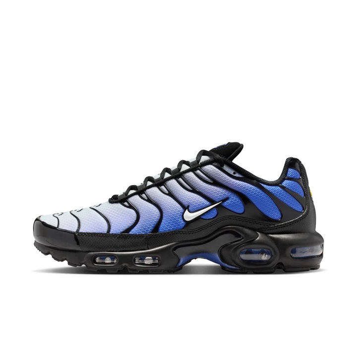 Pantofi sport Nike Air Max Plus, negru, mărime 40.5 EU, textil, pentru alergare și sport casual