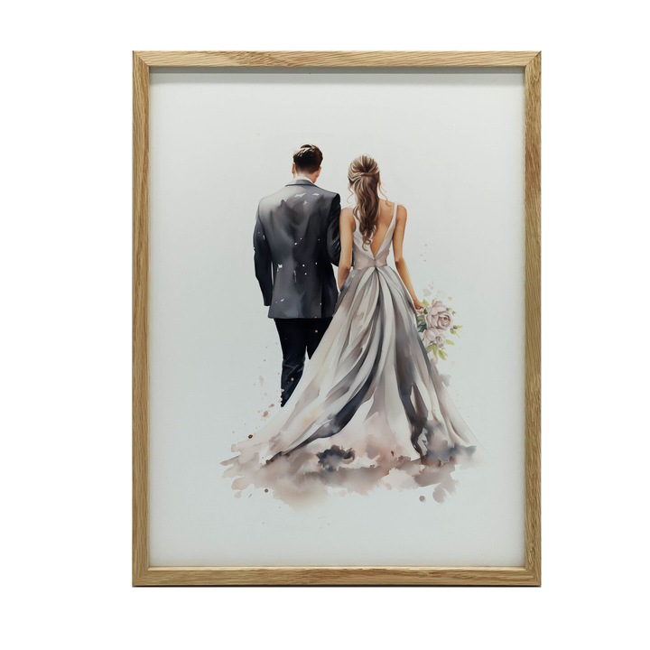 Poster fara rama, model Spre Iubire, 50x70cm, hartie mata 230 gsm