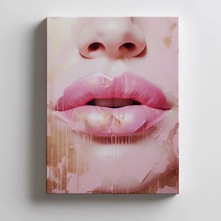 Tablou cu model Expresia Frumusetii, 30x40 cm, Tip panza pe sasiu