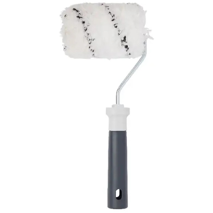 Валяк за латекс полиестер GOODHOME, 10см, сив