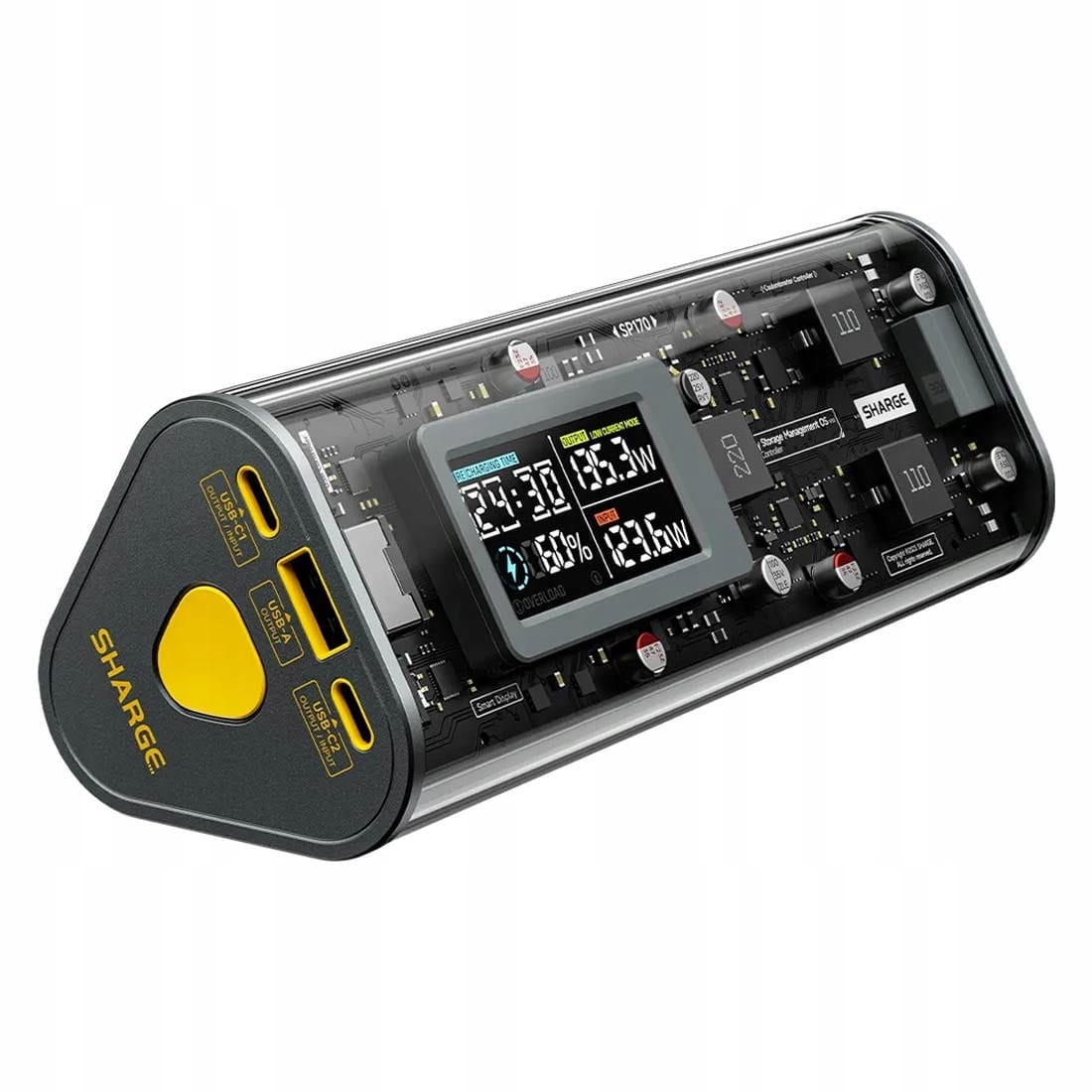 SHARGE Shargeek 170 Power Bank 24000mAh 170W PD 3.1 Grey SP170 USB