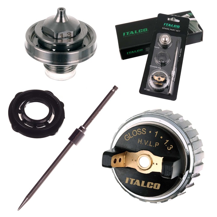 Пистолет за боядисване, Italco GLOSS X1 M1, 1.4мм, метал, пълен комплект