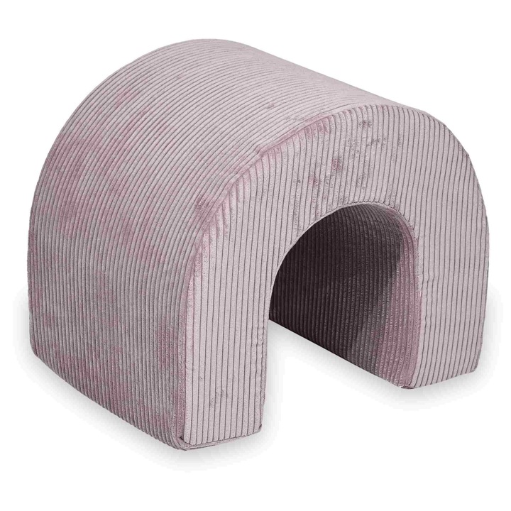 Tunel do joaca din spuma Mimii, lavanda, 45x60x30 cm