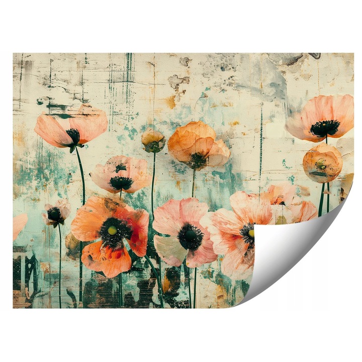 Fotótapéta, 200x140cm, modern design, élénk színek, UV-álló, ragasztóval és szerelési útmutatóval ellátott készlet