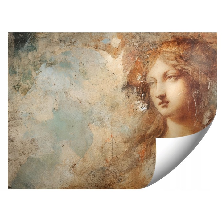 Fotótapéta retro, 200x140cm, reneszánsz design, élénk színek, könnyű felszerelés