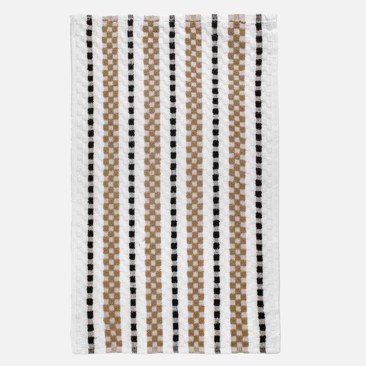 Konyharuha, bézs-barna, 35x60cm